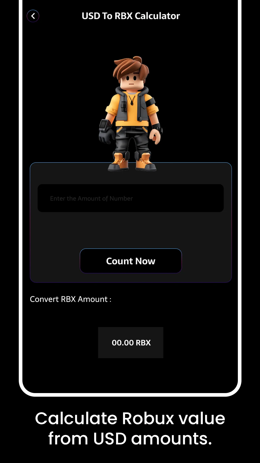 RBX Calc Max – Robux Counter screenshot